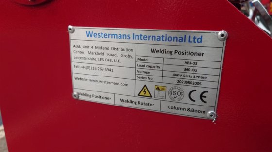 新西部 300 千克定位器 焊接定位器