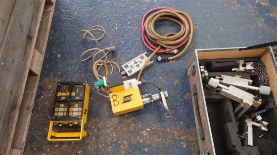 伊萨 Railtrac BV1000 焊接设备和等离子切割设备