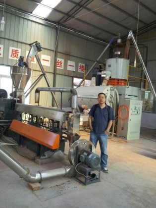 木塑型材生产线