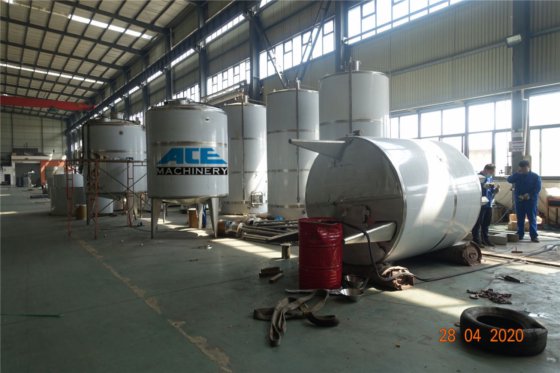 Neu Ace 50Tons LPG Tankstelle Lagertank 120Cbm LPG Lagertanks In 