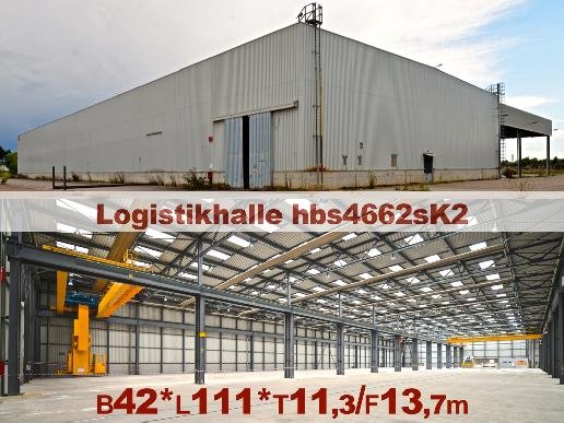 1982 Propped steel frame building