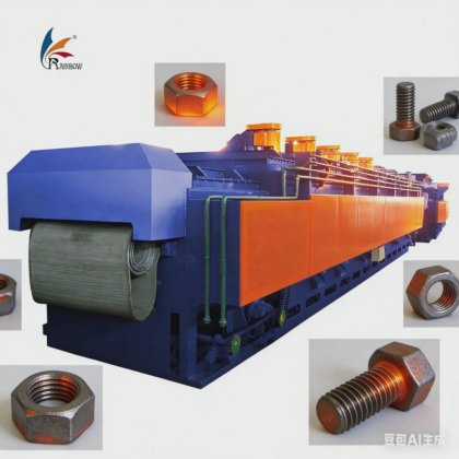 レインボー高温ファスナー熱処理炉 ステンレス鋼ファスナー用