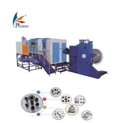 400 エクストラロングボルト製造 Machine/5 ステーション冷間鍛造機 Rbf-255ll