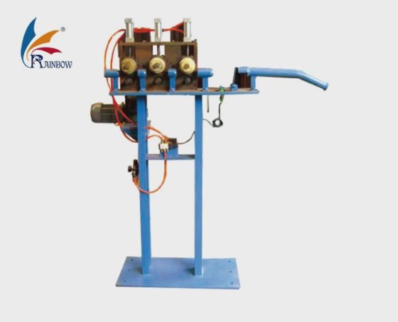 彩虹弹簧垫圈制作机 自动卷簧机