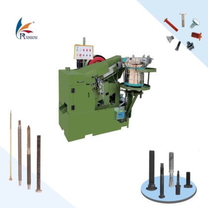 自动振动盘送料式M10螺纹加工机
