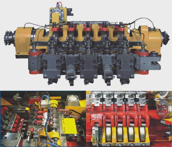4 ステーションボルト製造機 高速冷間鍛造機