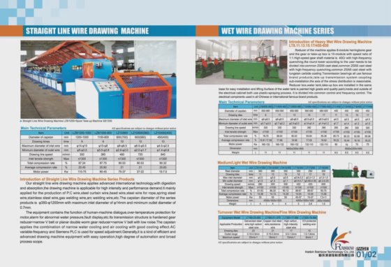 Rainbow 倒立式拉丝机