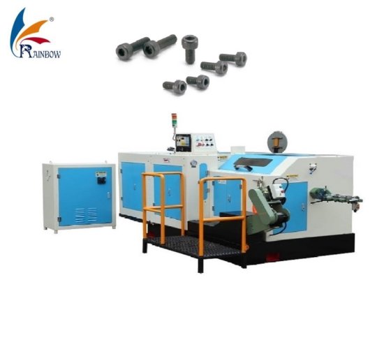 彩虹多工位冷镦机定制非标紧固件成型设备