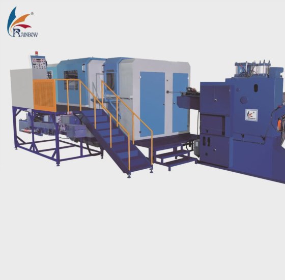 Rainbow 重型四工位自动冷成型机，配备伺服控制系统
