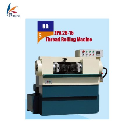 Schroefdraadwalsmachine / Draadroller machine met