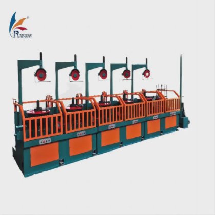 带滚筒的高产能拉丝机