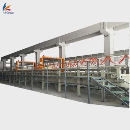 定制长度镀锌线 金属零件电镀线设备