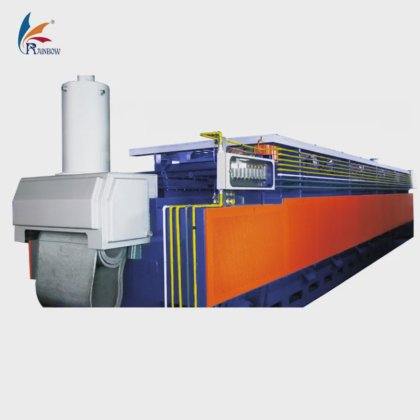 300kg/Hour メッシュベルト炉の焼入れ炉と部品