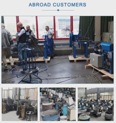 レインボー高速スプリングワッシャー機自動切断機