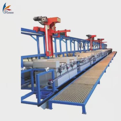 Linha de zincagem Barrel Ectroplating