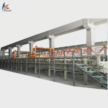Linha de zincagem Barrel Ectroplating