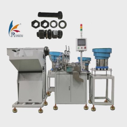 Automatic Bolt Washer and Nut