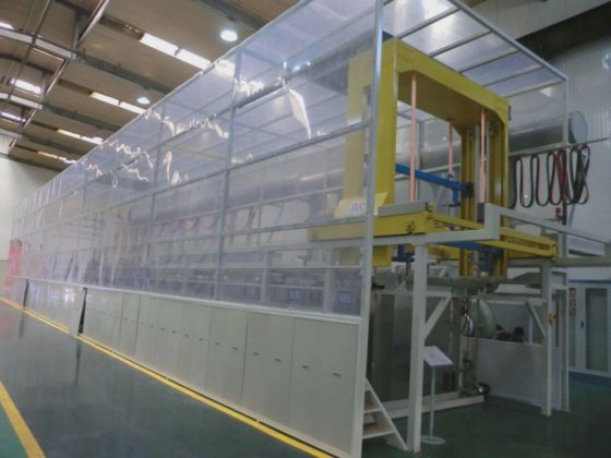 Ligne de production de galvanoplastie