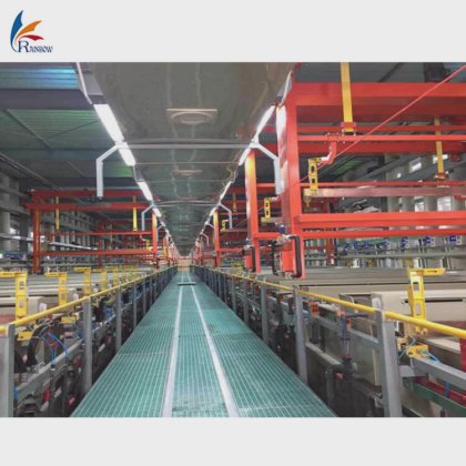 Ligne de production de galvanoplastie