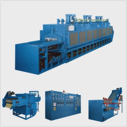 虹色カスタマイズ可能なファスナー熱処理炉 特殊ファスナー硬化ニーズ用