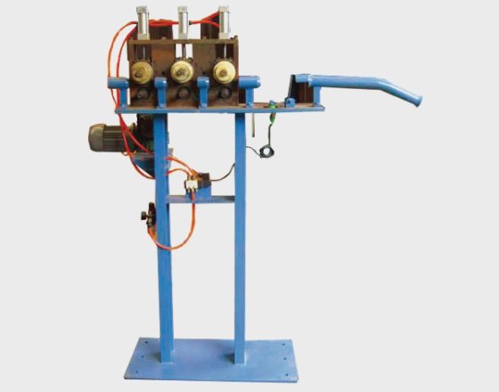 スプリングワッシャー製造機/コイル機/切断機 操作が簡単