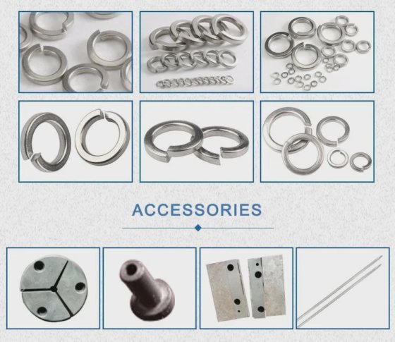 高生产率弹簧垫圈机 切割机 卷起机