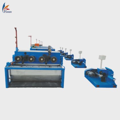 新型扁平直线拉丝机 线材矫直机