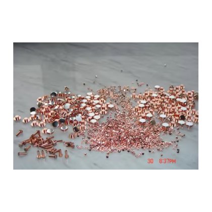 Hsd 50c 二金属銀ニッケルリベット製造機 2025 新デザイン