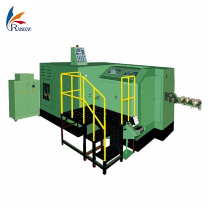 适用于精密五金件的防卡死多轴数控螺母成型机