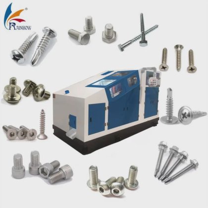 レインボー高速平型ダイねじ切り機