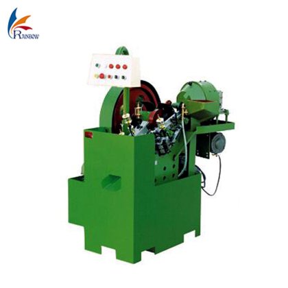 彩虹自动滚丝机高精度螺丝制造机