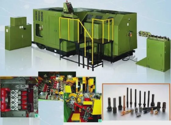 4-Die 4-Blow 螺栓制造器