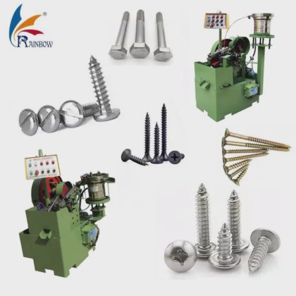 Automatic Screw Machine Thread Rolling