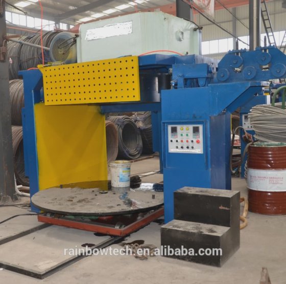 自动配重上料线材矫直直线拉丝机