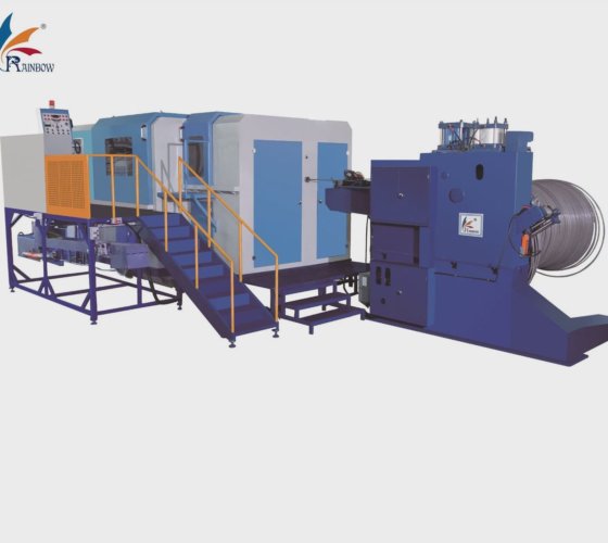 线性进料自动高速螺栓制造机