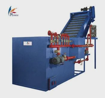 産業用熱処理誘導溶解連続メッシュベルト炉ライン