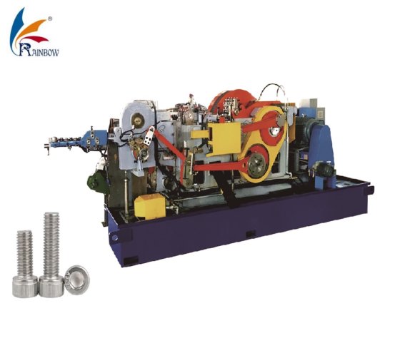 レインボー多機能ボルト成形機 自動ファスナー製造機 工業用ボルトとネジ用 高速冷間鍛造機