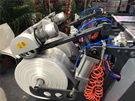 CY430＊2双道全自动背心袋成型制袋机