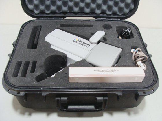 Gretag MacBeth X-Rite AUTO EYE 640 AE-641 Hand Held Spectrophotometer ...