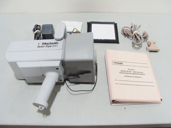 Gretag MacBeth X-Rite AUTO EYE 640 AE-641 Hand Held Spectrophotometer ...