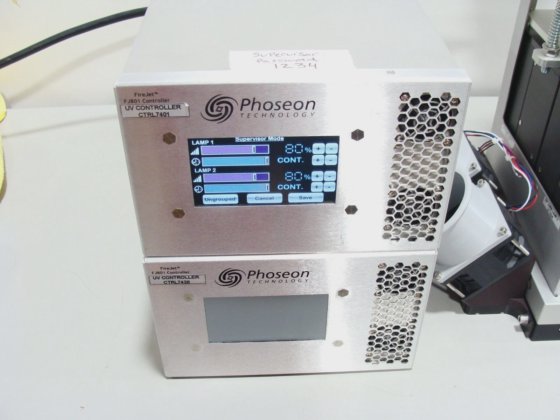 Phoseon Firejet FJ810 UV LED Curing System - Two Controller / 4-Head ...