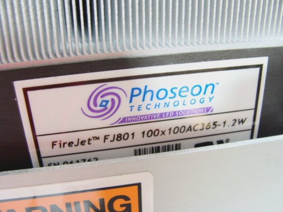 Phoseon Firejet FJ810 UV LED Curing System - Two Controller / 4-Head ...