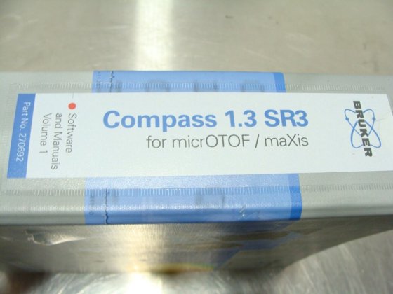 Bruker Compass 1.3 SR3 Openaccess Software / Manual for micrOTOF ...