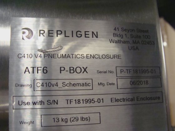 2018 Repligen C410 V4 System