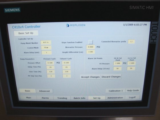 2018 Repligen C410 V4 System