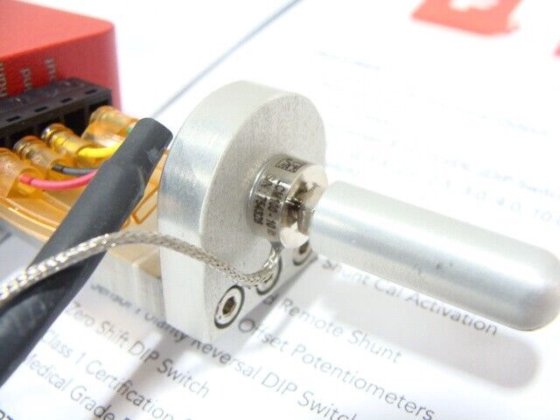 Futek LCM-100 10lb Minatare Load Cell + IAA200 Analog Amplifier ...