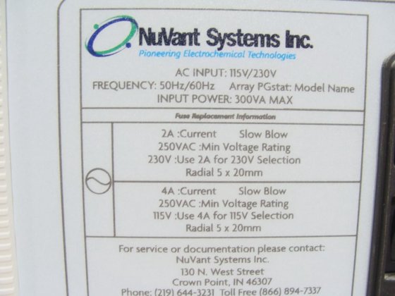 NuVant Array PGStat 10ch Potentiostat