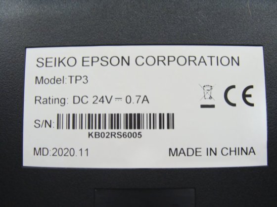 Epson TP3 Color Touchscreen Robot