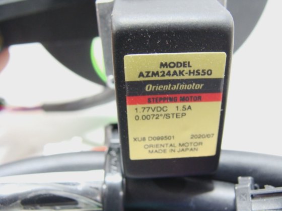 Oriental Motor AZM24AK-HS50 Stepping Motor + AZD-KD Stepper Controller ...
