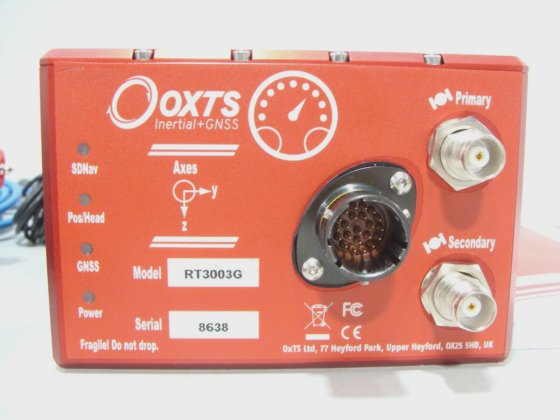 Oxford Technical Services OXTS RT3003G GNSS Aided Inertial Navigation ...